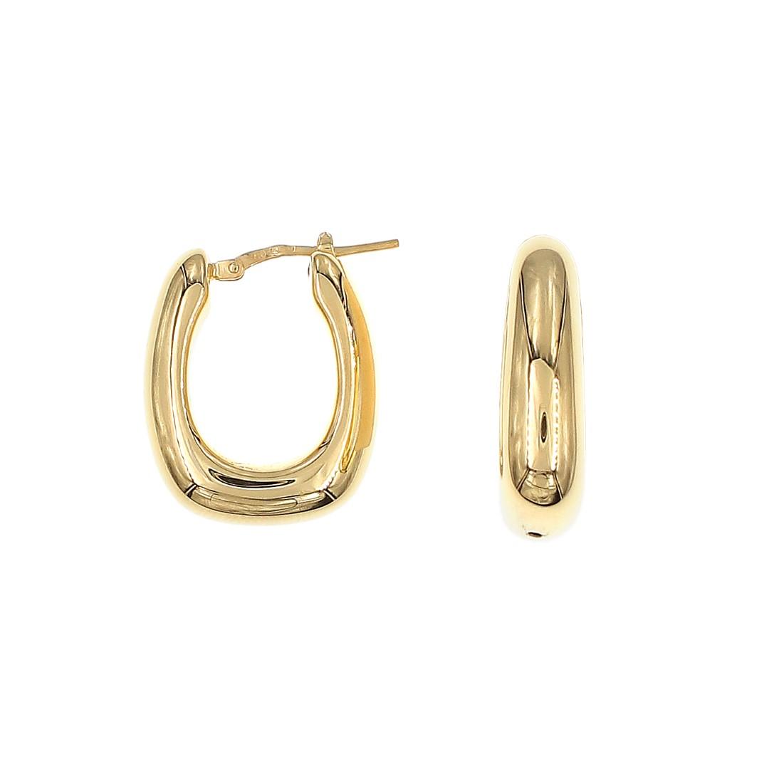 Silvex | E2301595 | ORECCHINI QUADRATO CREOLA