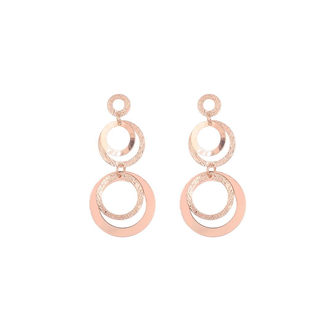 Silvex | E2302314 | EARRINGS GEOMETRIC ROUND