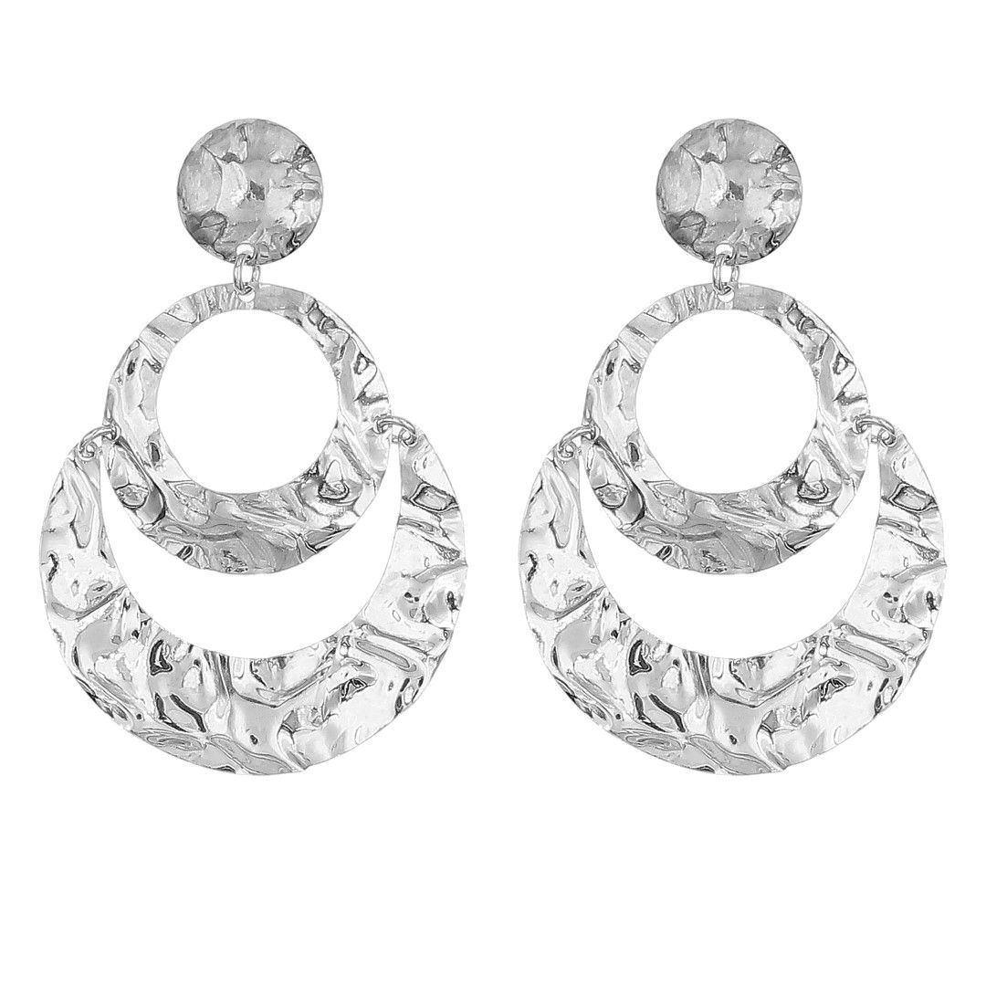 Silvex | E2302316 | ORECCHINI GEOMETRICO TONDO