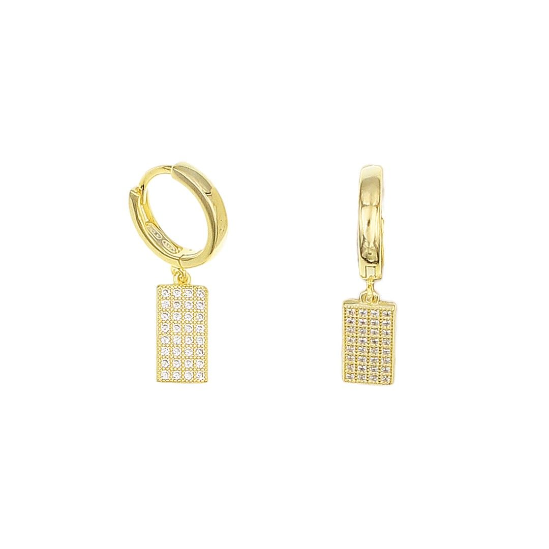 Silvex | E2302522 | ORECCHINI IMPORT GEOMETRICO SCATTINO