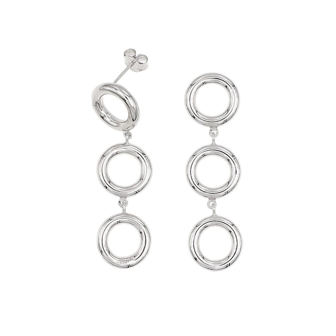 Silvex | E2401401 | ORECCHINI GEOMETRICO TONDO