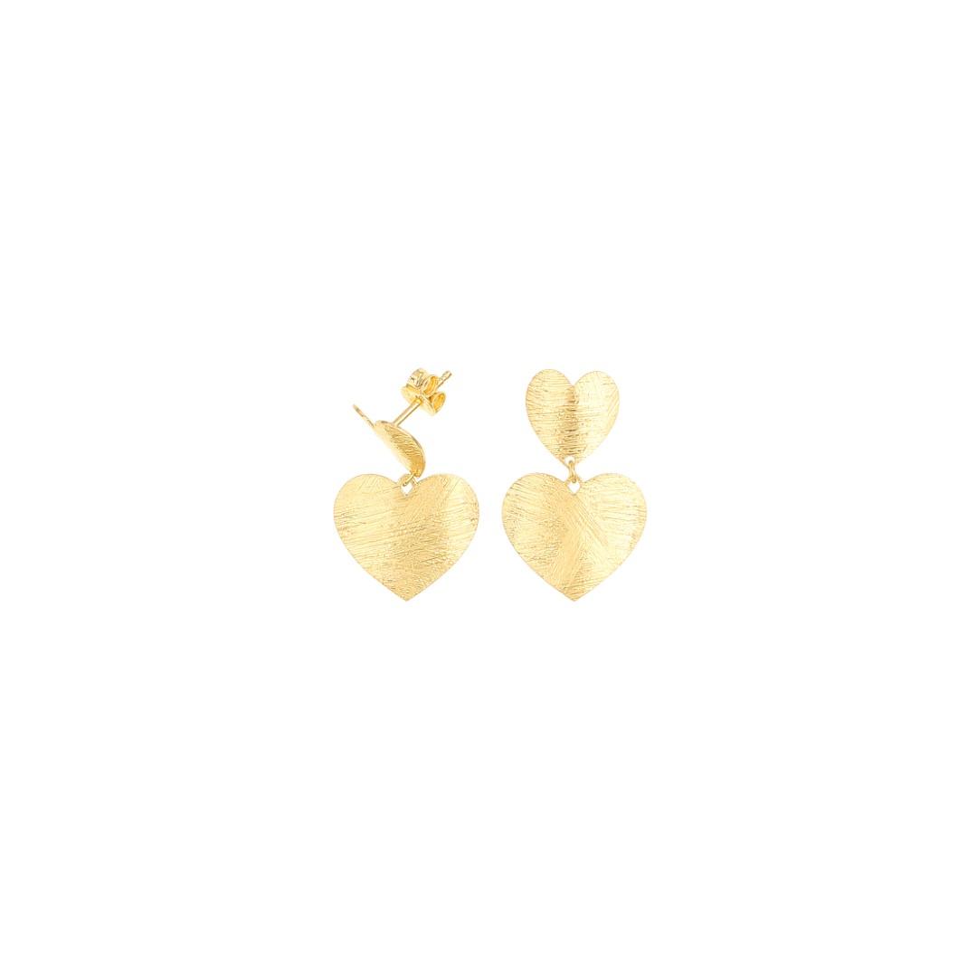 Silvex | E2401564 | EARRINGS HEART CROSS