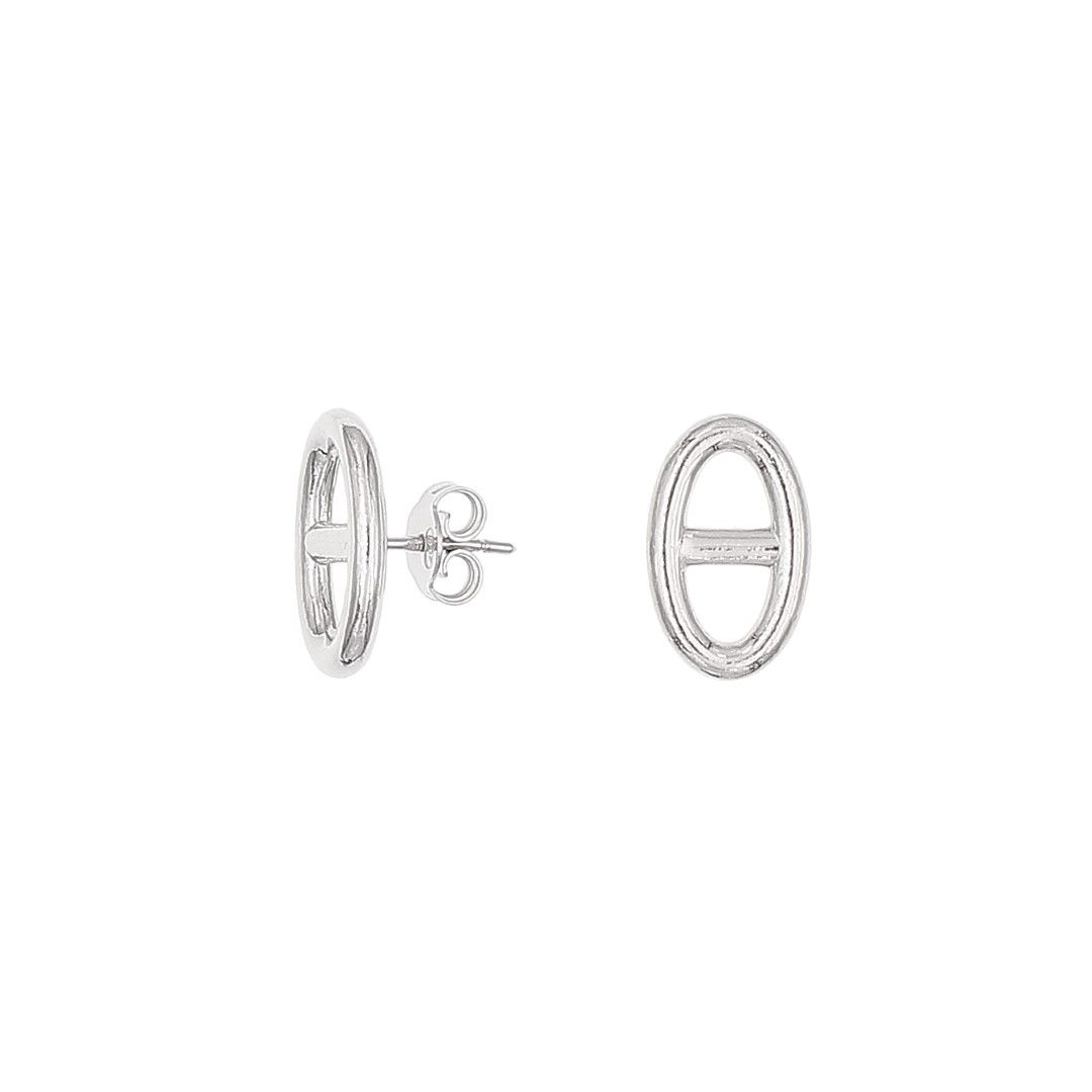 Silvex | E2501031 | ORECCHINI MAGLIA MARINA