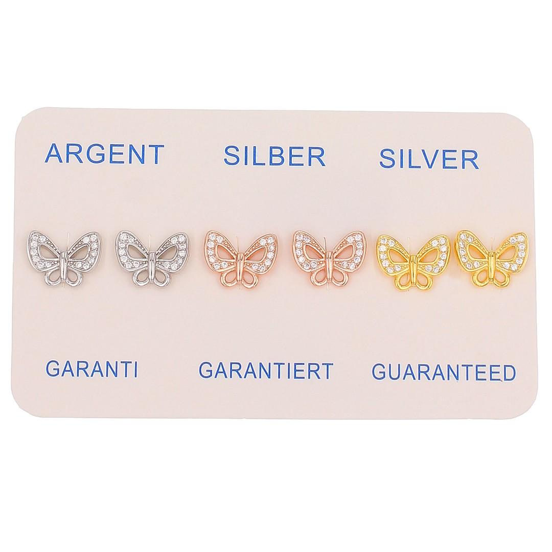 Silvex | E2600089 | ORECCHINI FARFALLA