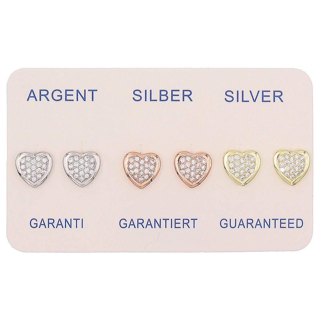 Silvex | E2600091 | ORECCHINI CUORE