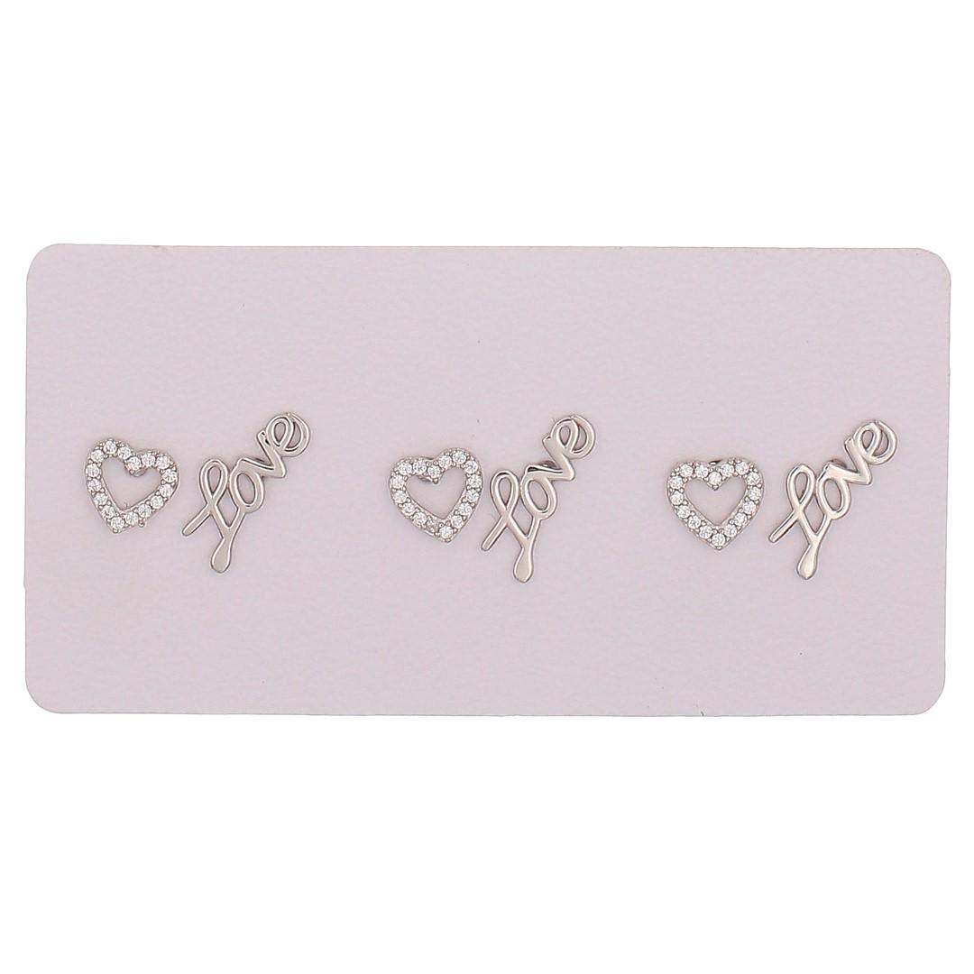 Silvex | E2600107 | ORECCHINI CUORE
