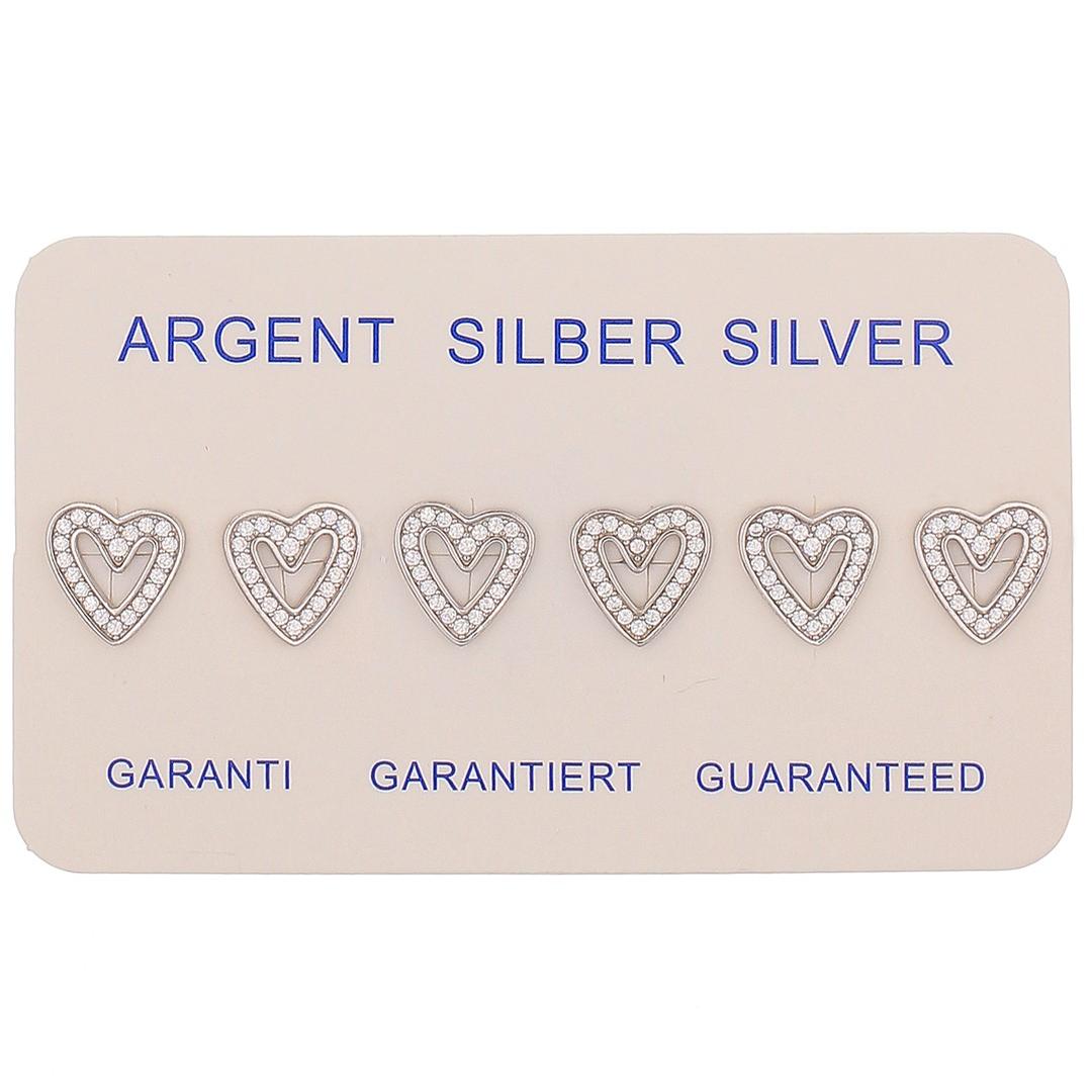 Silvex | E2600131 | ORECCHINI CUORE