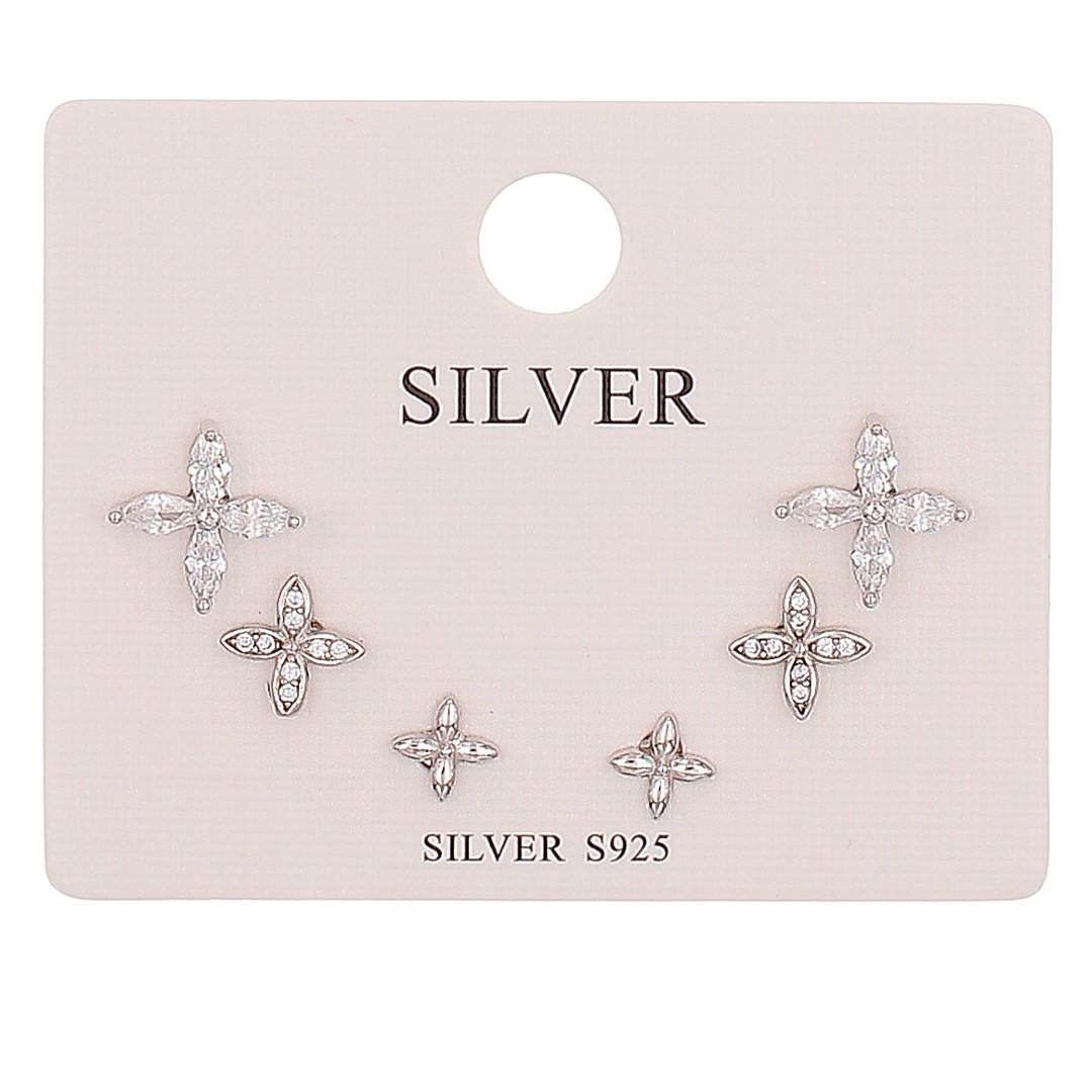 Silvex | E2600137 | ORECCHINI FIORE STELLA