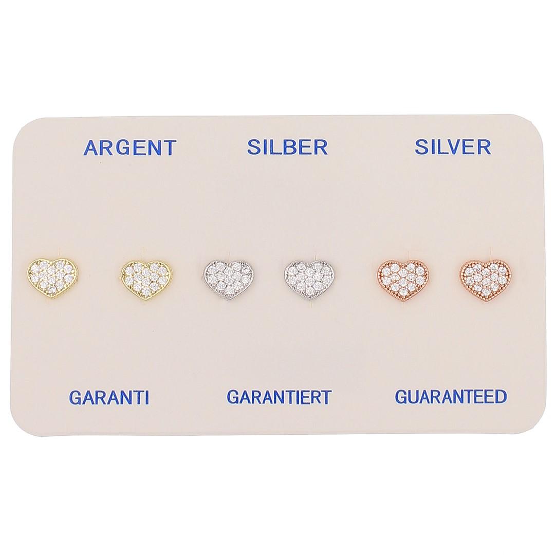 Silvex | E2600145 | ORECCHINI CUORE