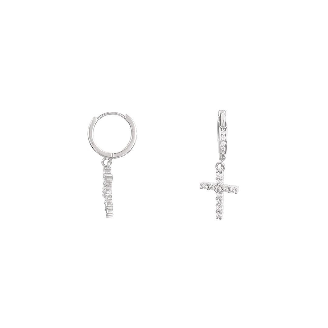 Silvex | E2600542 | ORECCHINI CROCE SCATTINO