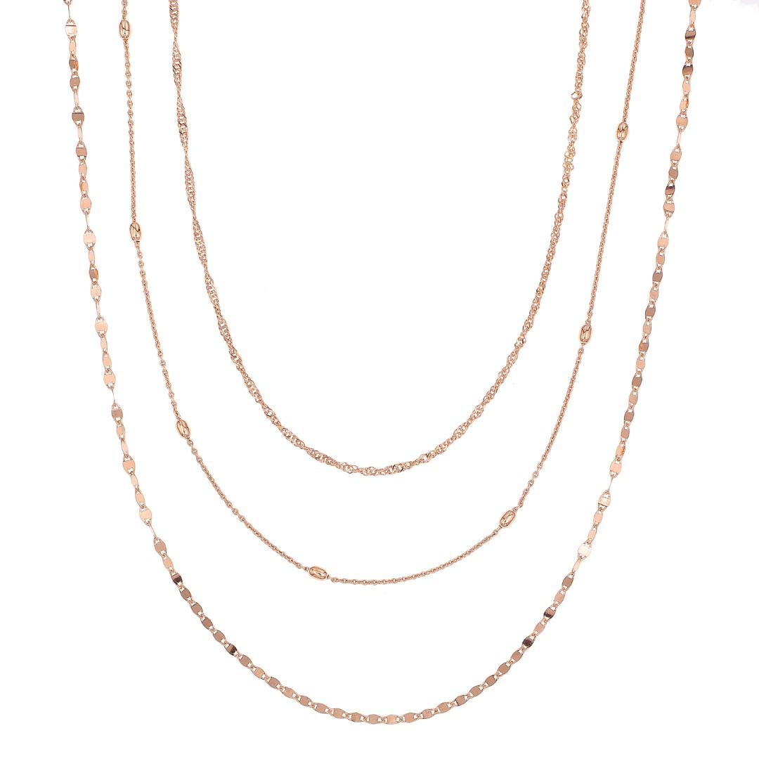 Silvex | N1800816 | COLLANE PALLINA OVALE MULTIFILO