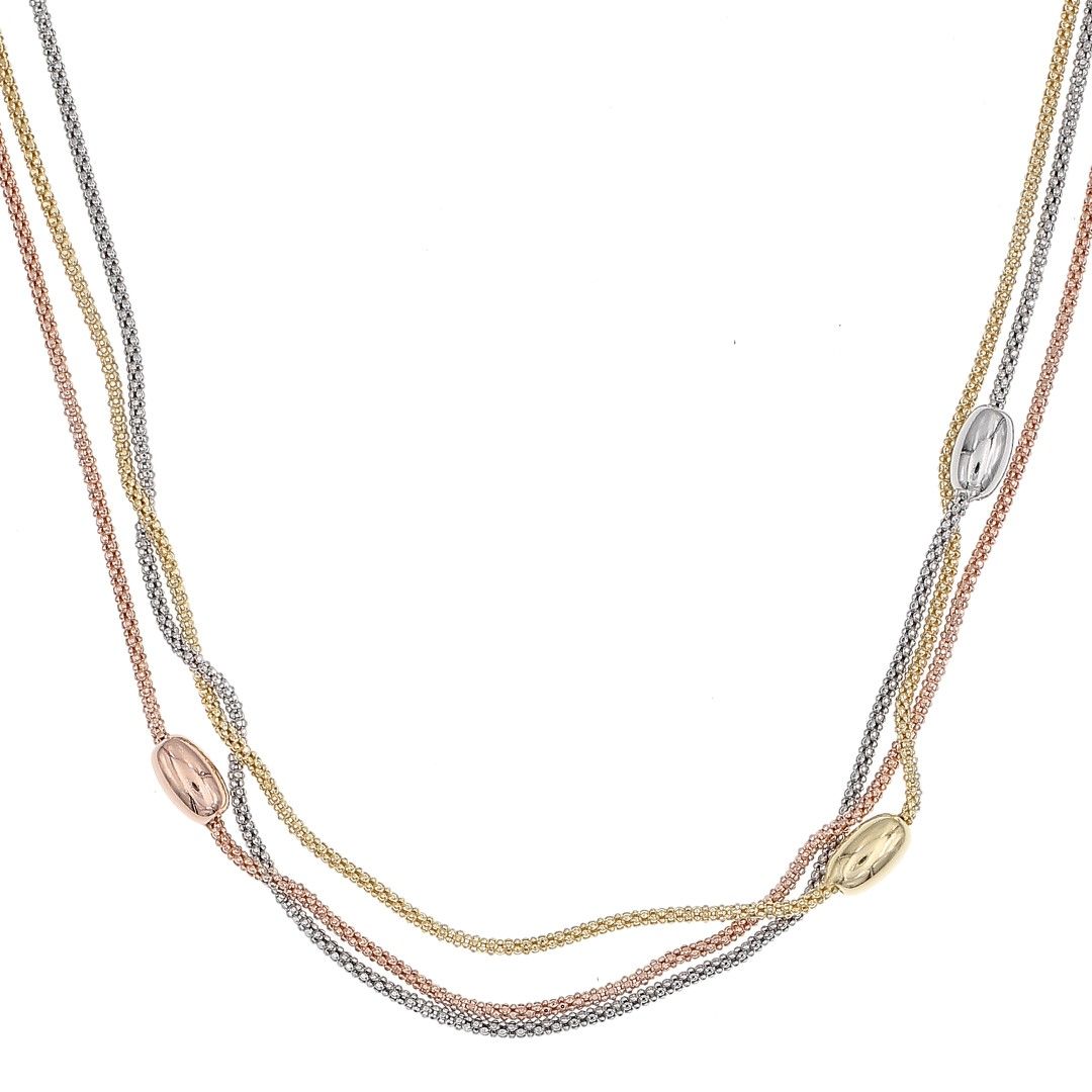 Silvex | N2102625 | COLLANE PALLINA OVALE MULTIFILO