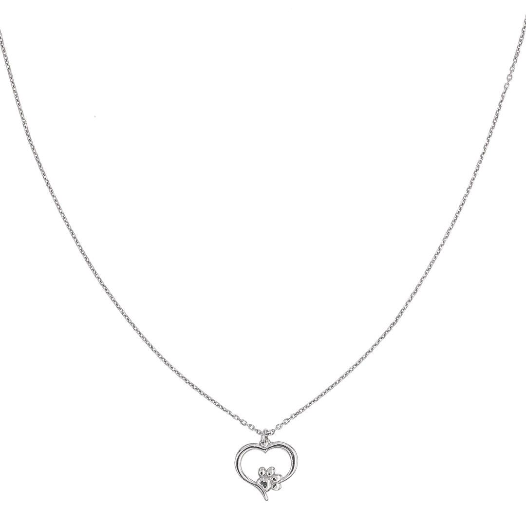 Silvex | N2200539 | NECKLACES ANIMAL HEART PAW