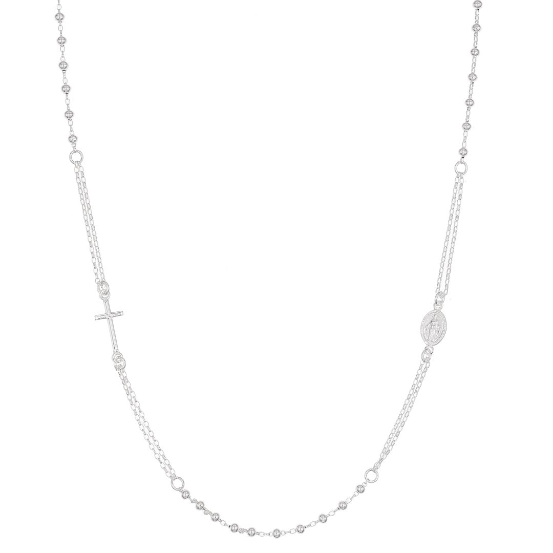 Silvex | N2200804 | COLLANE RELIGIOSO CROCE ROSARI