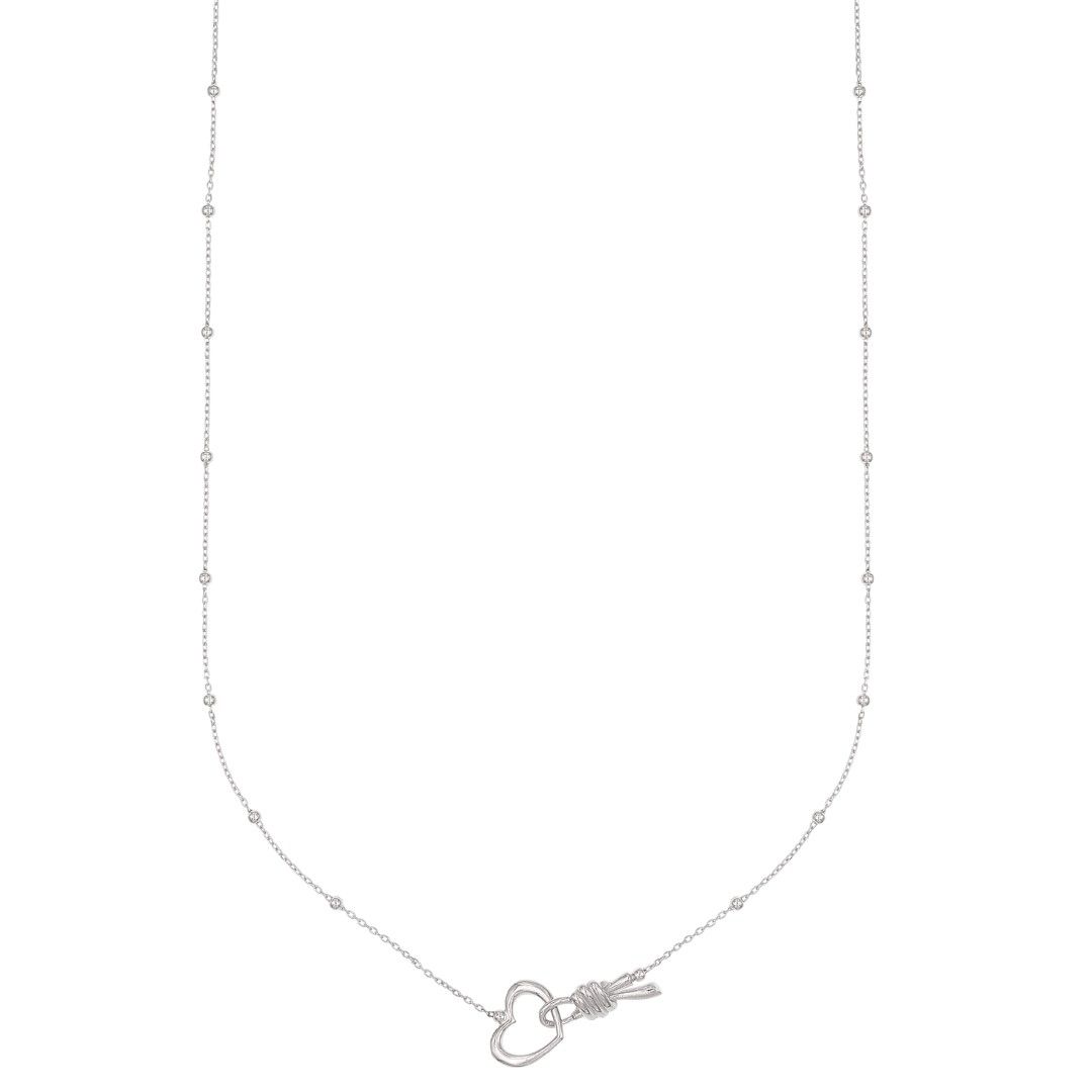 Silvex | N2500254 | COLLANE PALLINA CUORE NODO