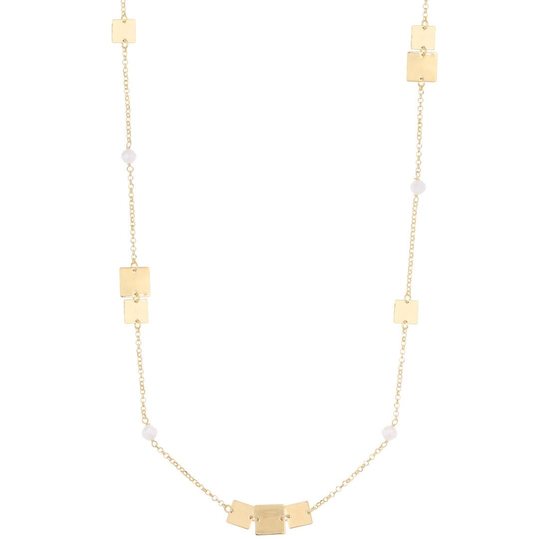 Silvex | N2500565 | NECKLACES GEOMETRIC BEAD SQUARE
