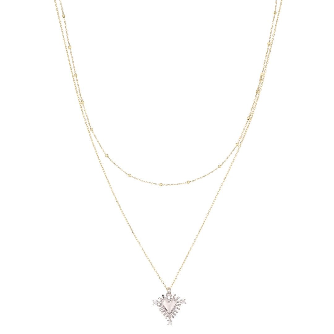 Silvex | N2500952 | COLLANE CUORE MULTIFILO