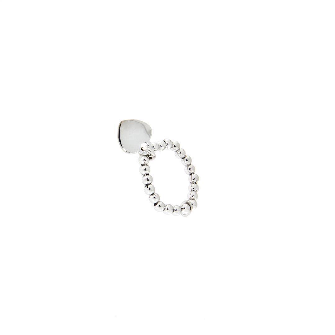 Silvex | R1400644 | ANELLI PALLINA CUORE